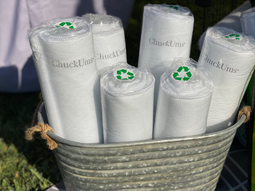 ChuckUms®ULTRA PLUSH multi use, disposable standing wraps.